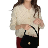 Women Knitwear Autumn Winter Retro Tassel Sweaters Cardigan