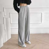 Women Sweatpants Spring and Autumn Wide Leg Loose Straight Sweatpants