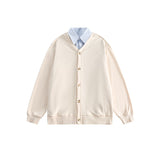 Unisex Jacket Cardigan Vintage Coat Men's Jacket Loose Jacket