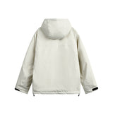 Unisex Winter Cotton Coat Three-Dimensional Multi-Pocket Hooded down Jacket