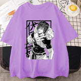 2024New Fushiguro Toji T Shirt Fashion Anime Harajuku Tees