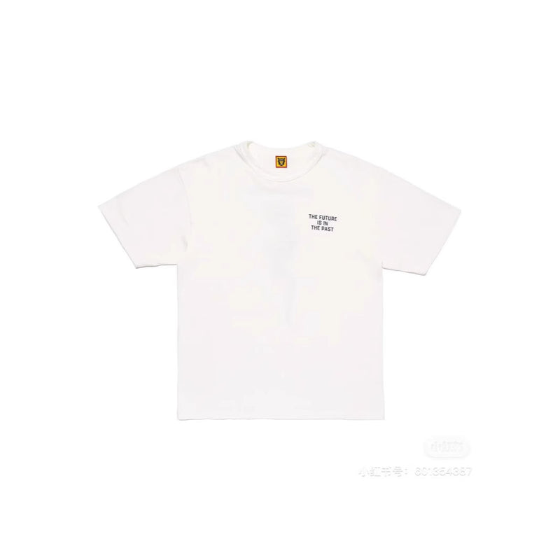 Men T-shirts HUMAN Alphabet Dragon Short Sleeves Loose Casual