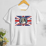Inspired by Queen's Platinum Jubilee 2022 Elizabeth 70 Years T-shirt Printed Character Top T-shirt with Short Sleeves plus Size