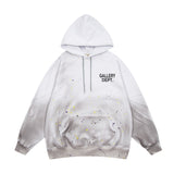 Gallery Dept Hoodie hand-painted paint point gradual change tie-dye hooded sweater