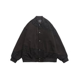 Unisex Jacket Vintage Baseball Jacket Men Baggy Coat