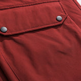 Unisex Winter Cotton Coat Three-Dimensional Multi-Pocket Hooded down Jacket Retro Workwear down Jacket