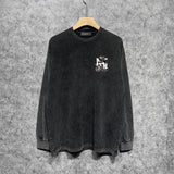 Amiri Long-Sleeve Shirt Python Pattern Vintage Long Sleeve T-shirt