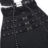 Women Dresses Spring Backless Hip Skirt Sexy Slim Fit Hollow Dress Women (Csm202403)