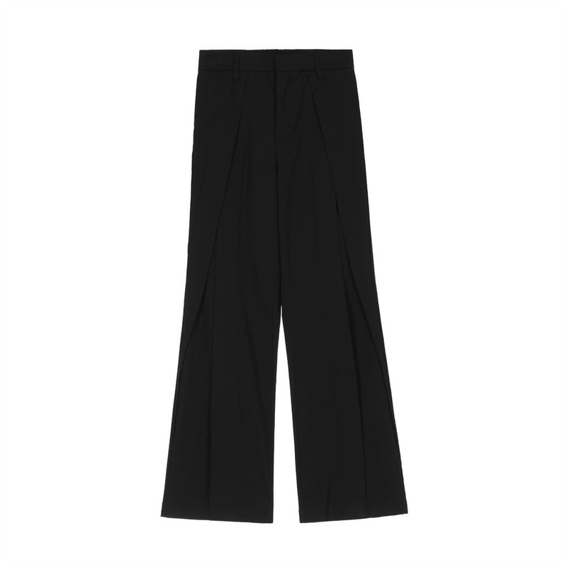 Men Sweatpants Casual Suit Pants Loose Solid Color Pants