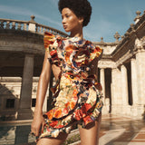 Women Dresses Sexy Backless Dress Short Skirt Dress Skirt (Zns0409)