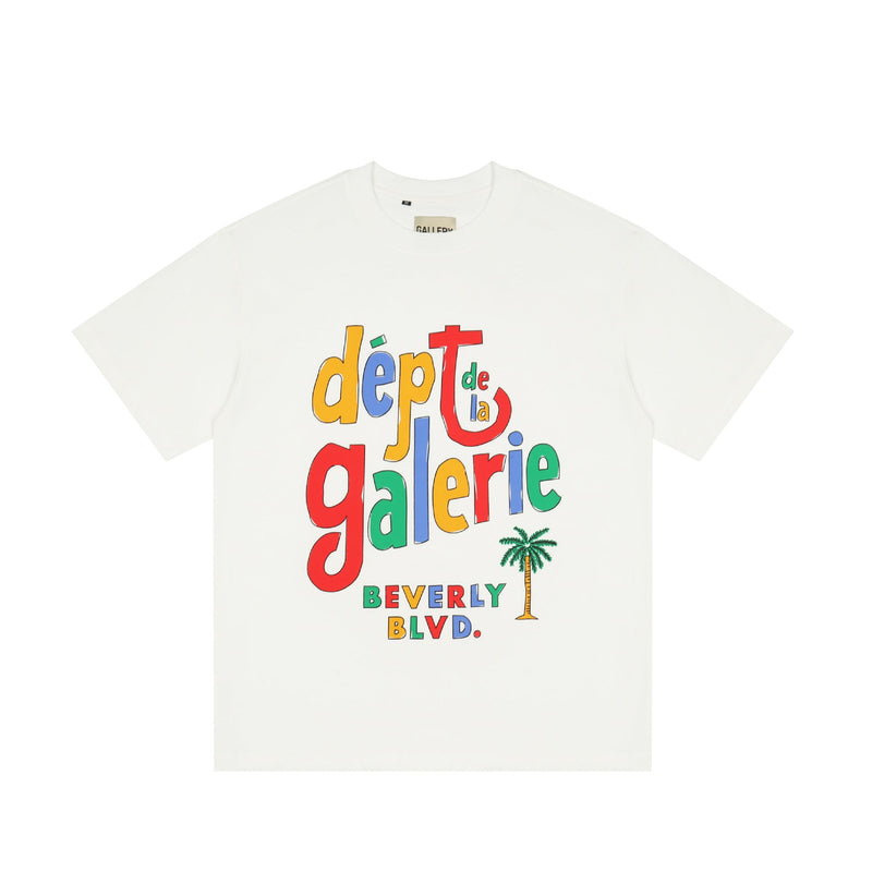 Gallery Dept T Shitrs Summer Short Sleeve plus Size Men and Women Half Sleeve