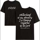 Motherhood is My Ministry T-Shirt  Motherhood is My Ministry