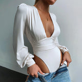 Women Jumpsuit Sexy Long Sleeve Jumpsuit