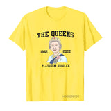 Inspired by Queen's Platinum Jubilee 2022 Elizabeth 70 Years T-shirt Graphic Print Crew Neck Short Sleeve
