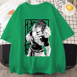 2024New Fushiguro Toji T Shirt Fashion Anime Harajuku Tees