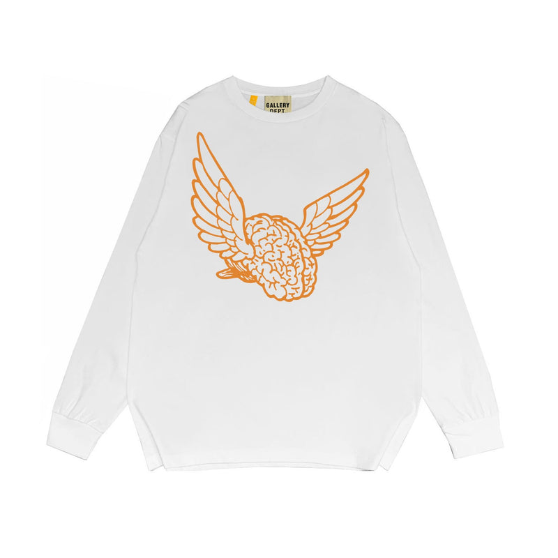 Gallery Dept Long Sleeved Shirt Fashion Brand Long Sleeve Long-Sleeved T-shirt Blouse