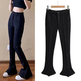 Women Sweatpants Autumn Suit Pants Bell-Bottom Pants