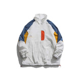 Unisex Shirts Fall Color-Blocking Jacket