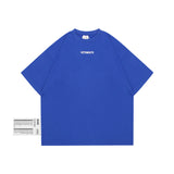 Vetements T Shirts VTM Letter Print Short-Sleeve T-shirt
