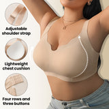 Full figure bra seamless push-up to prevent sagging