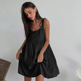 Women Dress Brown Dress Spring/Summer Loose A- line Skirt