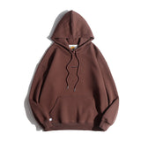 Unisex Winter Cotton Coat Letter Embroidered Top Retro Pullover Sweatshirt