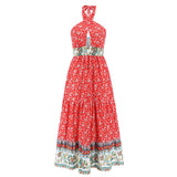 Women Date Dress Sexy Retro Floral Dress