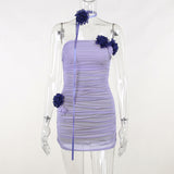 Women Dresses Mesh Ribbon Dress Skirt