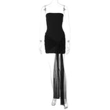 Women Dresses Short Mesh Dress