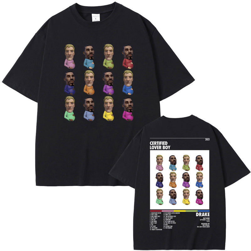 Rapper Drake Funny Meme Tshirt Unisex Certified Lover Boy