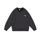 Unisex Hoodie Autumn Metal Label Letter Sweater