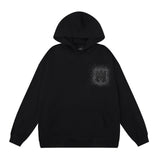 Amiri Hoodie OW Hot Diamond Letter Pattern Pullover Hooded Sweater Men and Women