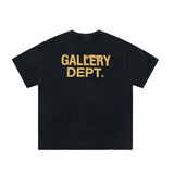 Gallery Dept T Shitrs Vintage Print Short Sleeves Men and Women Tee