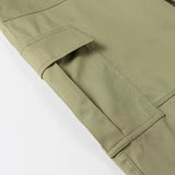 Women Sweatpants Spring and Autumn Retro Multi-Pocket Cargo Pants Loose Casual Trousers