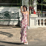 Women Dresses Spring Slim-Fitting Sheath Dress Sling Dress (Csm202403)