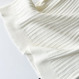 Women Sweater Knitwear Spring/Summer Knitted Camisole Lace Sleeveless T-shirt