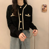 Women Knitted Cardigan Autumn and Winter Sweater Coat