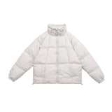 Unisex Winter Cotton Coat Stand-up Collar down Jacket