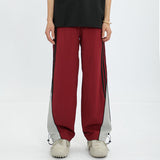 Women Sweatpants Retro Overalls Men's and Women's Loose Wide-Leg Pants Casual Pants