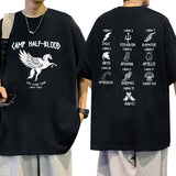 Camp Half Blood Long Island Sound Percy Jackson Print T-shirt