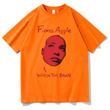 Rock Singer Fiona Apple Print T-shirt Men Women Fashion Rock