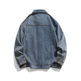 Unisex Jacket Autumn Vintage Denim Jacket