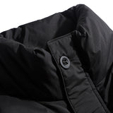 Unisex Winter Cotton Coat Three-Dimensional Pocket Hooded down Jacket Retro Workwear down Jacket