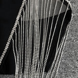 Women Evening Dress Sexy Tassel Bandage Sheath Dress