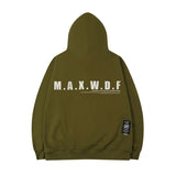 Men Hoodie Graffiti Printed Hoodie
