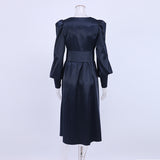 Women Dress Autumn and Winter Dress Long Skirt