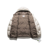 Unisex Winter Cotton Coat Vintage Double-Sided Warm down Jacket