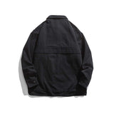 Unisex Shirts Autumn Cloth Pocket Jacket