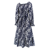 Women Date Dress Sexy Backless Snowflake Dress