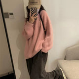 Women Knitwear Autumn Winter Sweater Loose Sweater